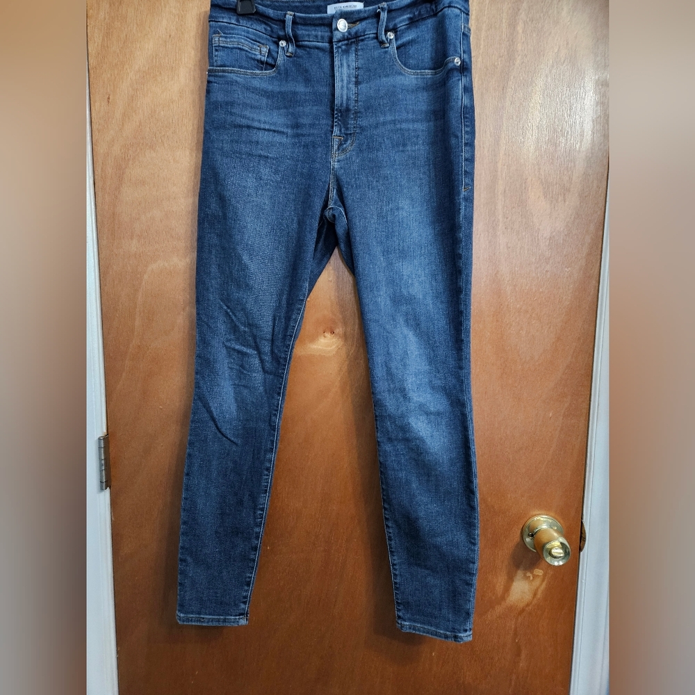 Good American Womens Distresse5-Pockets Design Good Legs Skinny Jeans Size 10/30